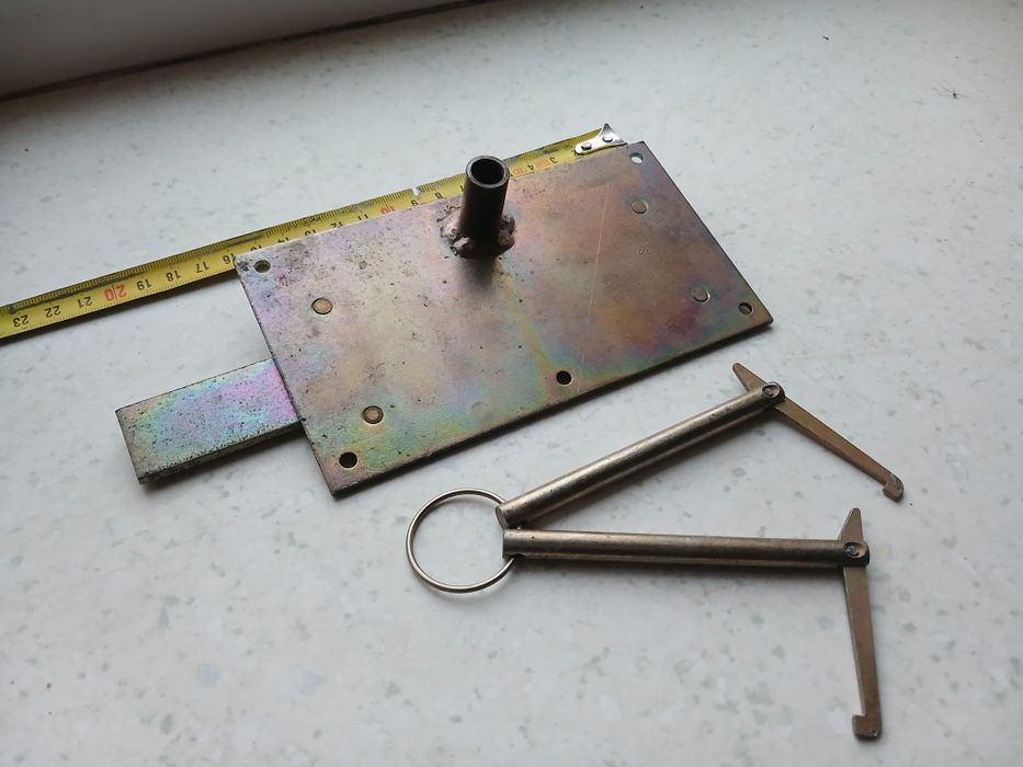 Замок журавель рельсовий  ригельний