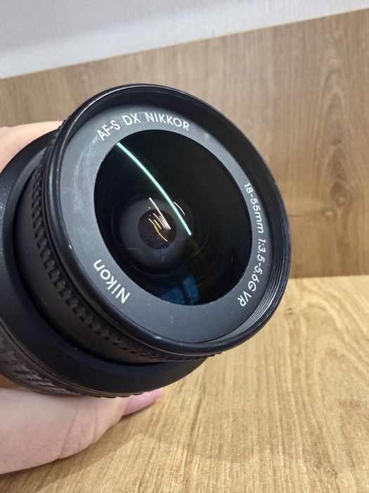 Обʼєктив Nikon 18-55 mm, AF-S DX Nikkor, без дефектів