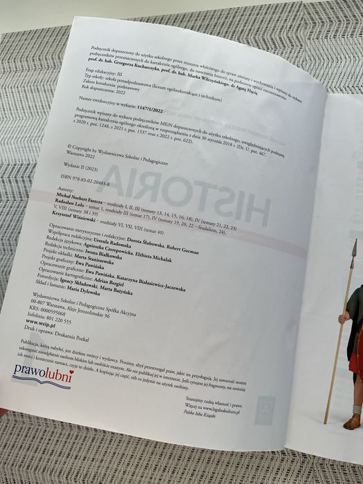 Podręcznik Historia 1 WSiP
