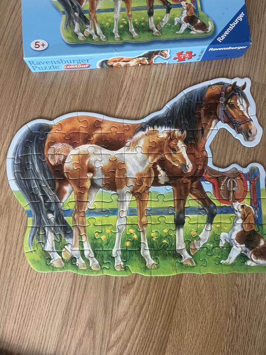 Puzzle Konie 72 elementy