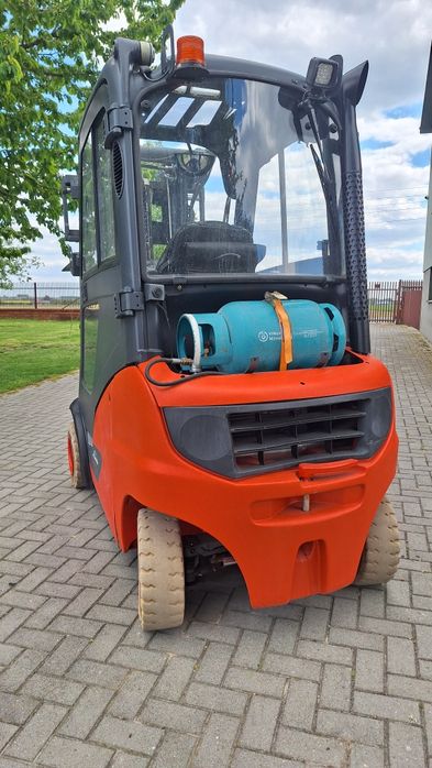 Linde H20 stan IDEALNY Triplex przesuw wolny skok wózek widłowy widlak