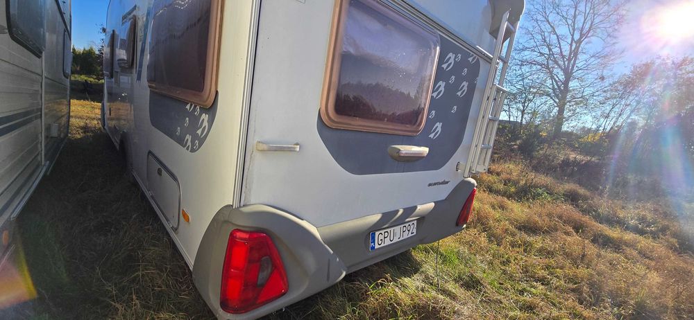 Przyczepa kempingowa KNAUS zarejestrowana