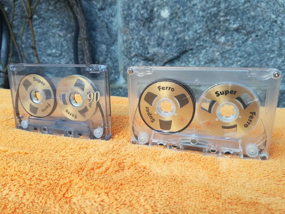 SUPER FERRO Kaseta Magnetofonowa Szpulki PRL