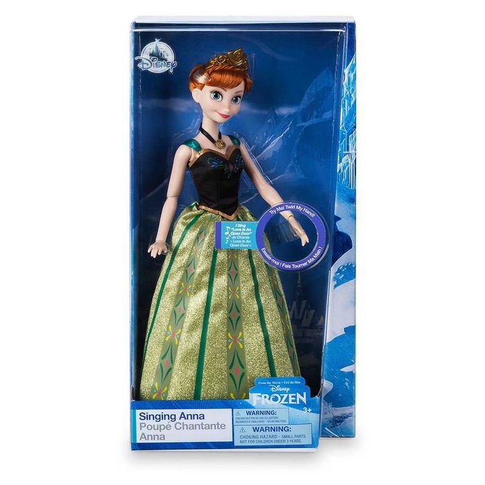 Cantora Anna Frozen com música