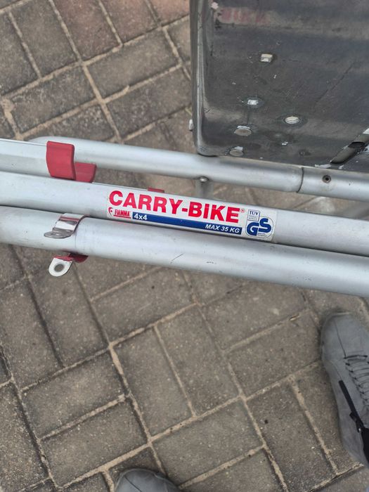 Bagażnik rowerowy do przyczepy kempingowej na dyszel Fiam Carry - Bike