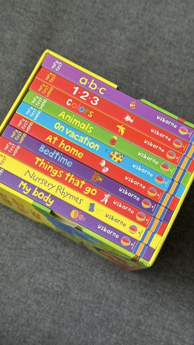 Дитячі книжки Usborne Very First Words 10