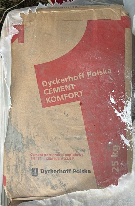 Cement Dyckerhoff 25kg 11 worków