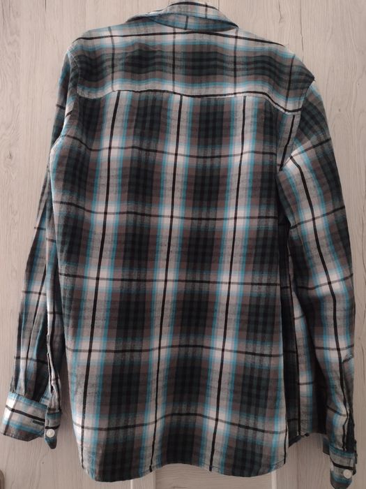 Koszula flanelowa w kratę Sinsay  regular fit S
