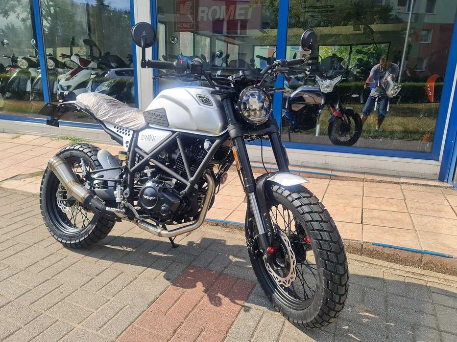 ZIPP SCRAMBLER 125!Fabr.Nowy!6 biegów!Gwarancja 24m!Serwis!Raty!Dowóz!