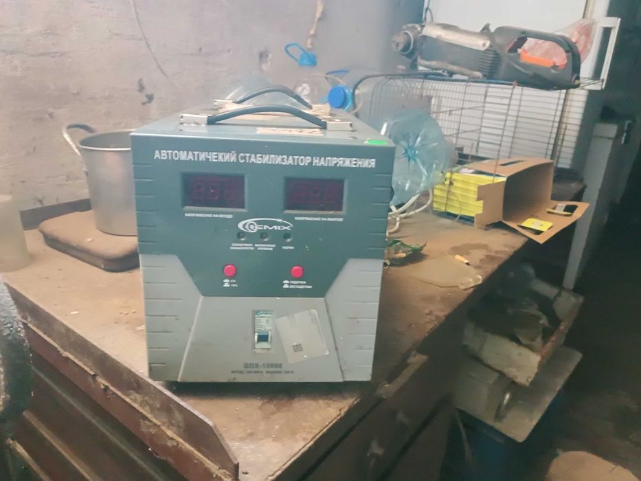 стабилизатор напряжения gemix gdx 10000