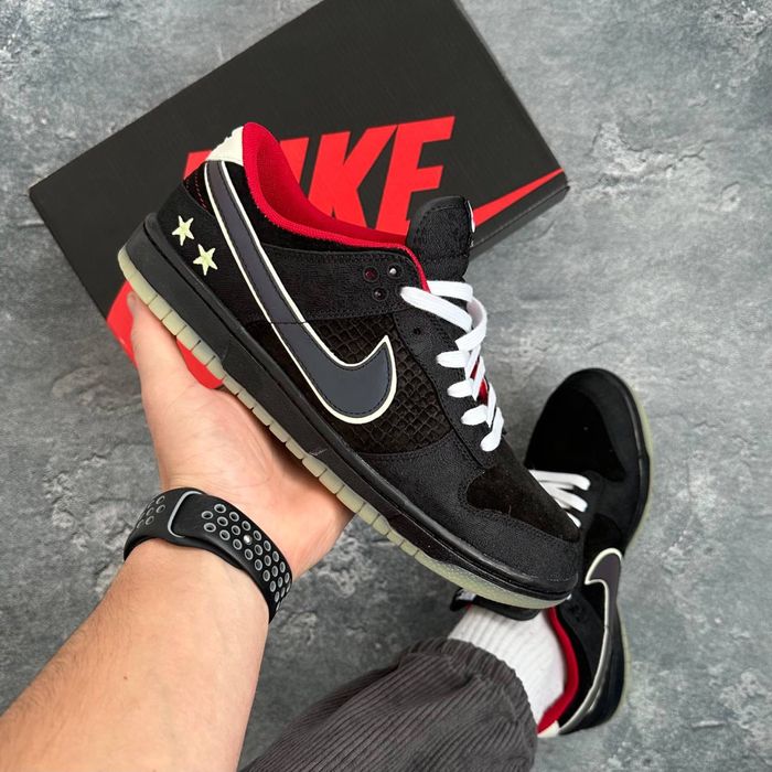 Кросівки чоловічі найк. Nike Dunk Low  Black/Anthracite-Metallic Silver. Кроссовки мужские найк. 41-46