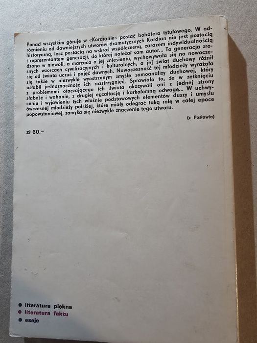 Juliusz Słowacki "Kordian"