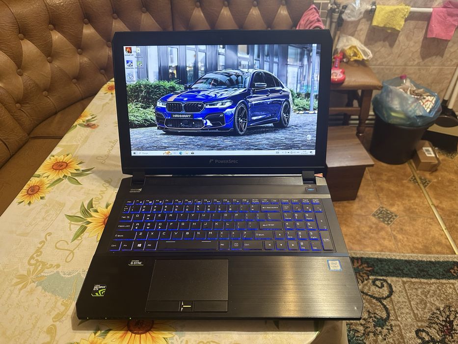 Топовий ігровий ноут PowerSpec (GTX 1070 8GB)