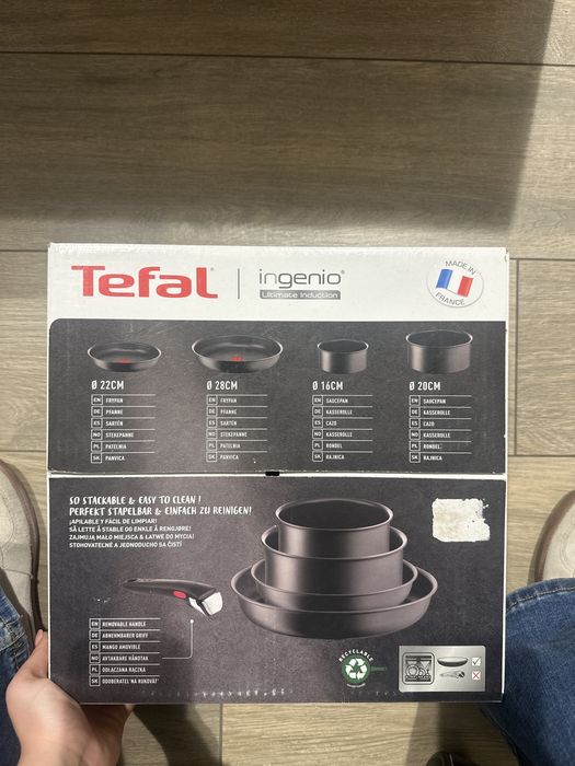 tefal ingenio ultimate induction  5 piece set