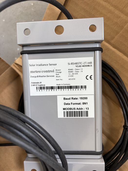 Sungrow logger 4000 i meteo control Si-RS485TC-2T-MB