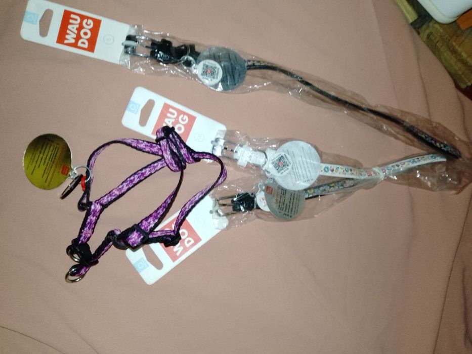 Продам собачи ошейники, поводки та одежду