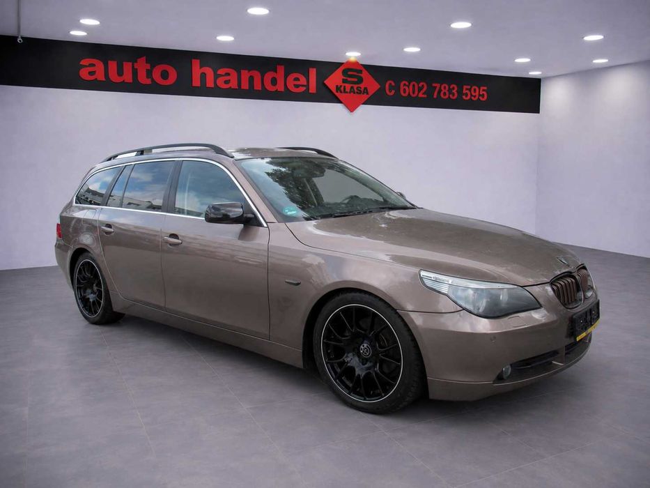 BMW 523i 2.5 benzyna manual 177km e61 skóry piękna wersja wysposażenia