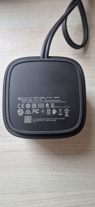 Stacja dokująca HP thunderbolt G2 230w