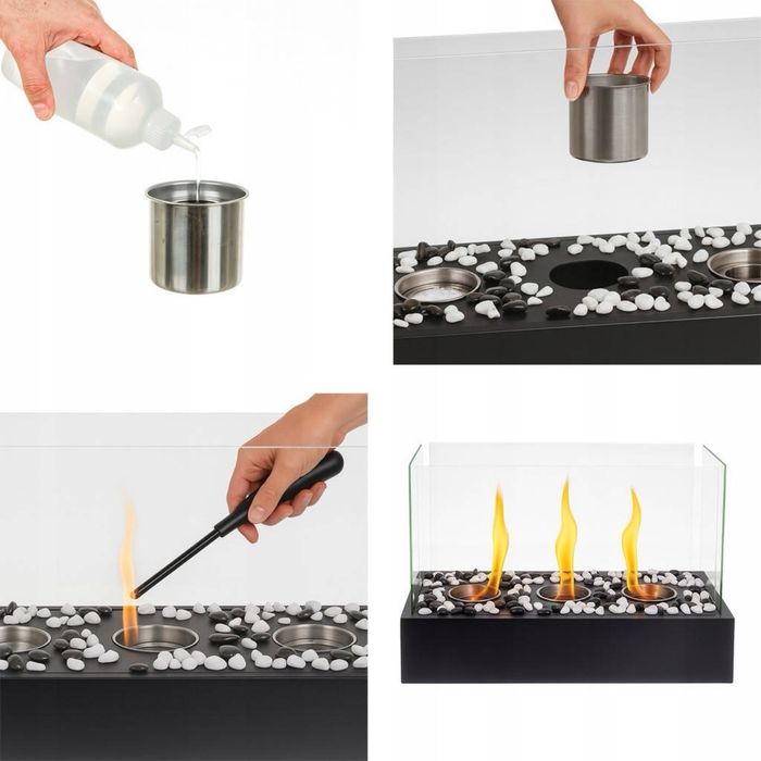 Біокамін настільний декоративний KAMINER 45×30×21 см