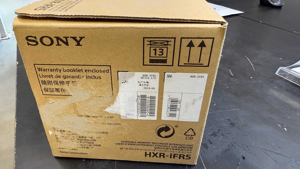 Sony HXR-IFR5 Interface for NEX-FS700 with AXS-R5 – NOWY