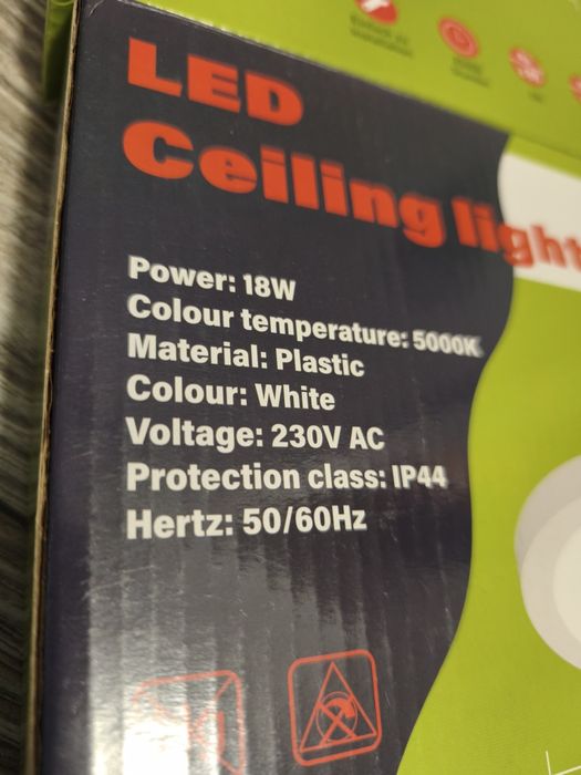 Dwie nowe lampy plafony Led