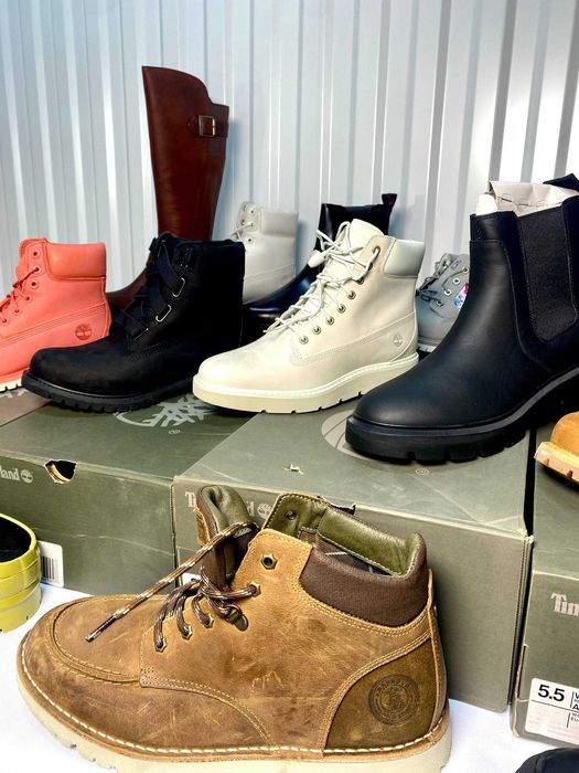 Взуття Timberland оптом Сток оптом Оригінал  Сезон осінь-зима