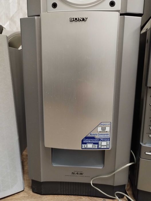 Hi-Fi клас Потужний муз центр 1000 Вт з сабвуфером Блютуз - AUX Sony