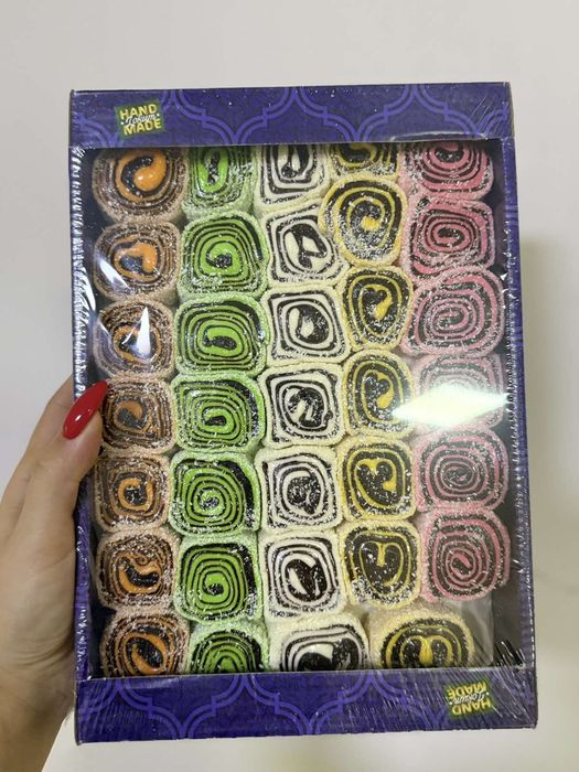 Рахат Лукум коробочки по 1 кг и по 1,5 кг