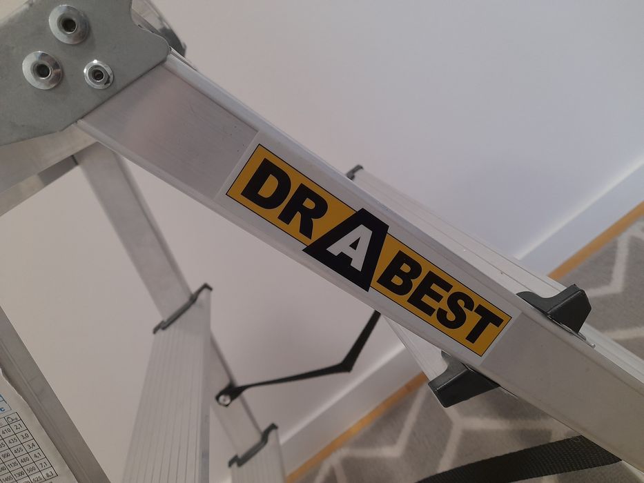 Drabest drabina 2x3 aluminiowa