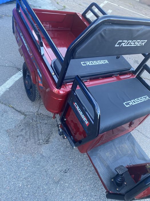 Трицикл електричний вантажний Crosser Cargo12 60V/32Ah 800W