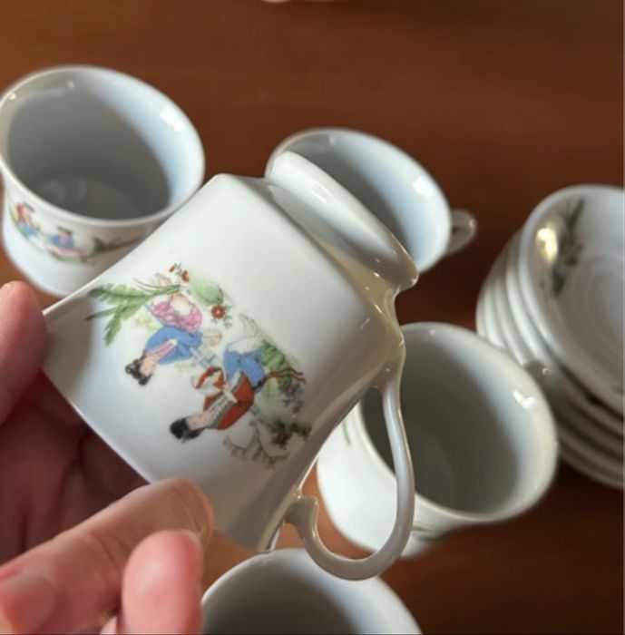 5 chavenas de porcelana431154773162076163