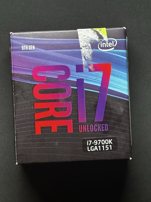Procesor Intel i7-9700k