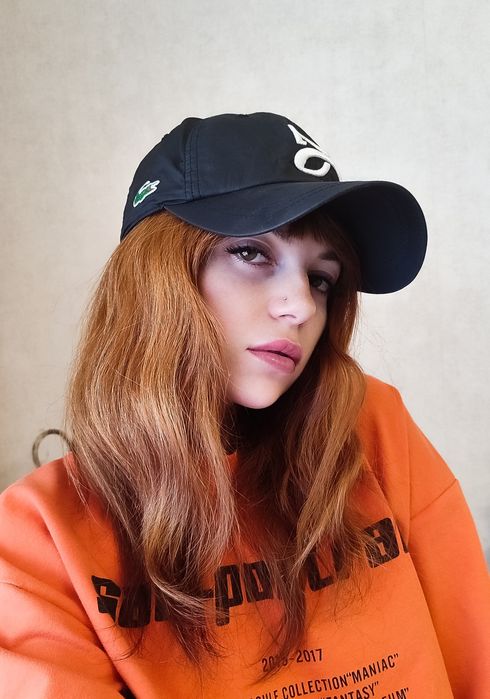 Кепка Lacoste оригінал (black/unisex)