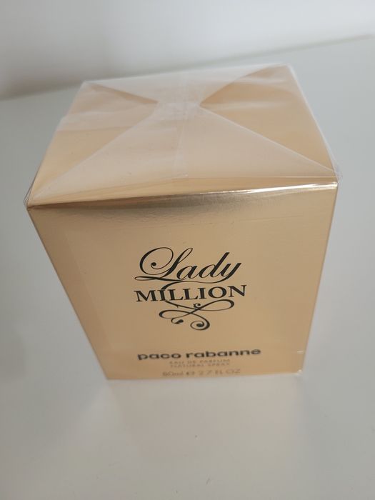 Puste opakowanie Lady Million Pacco Rabanne 80ml/ flakonik