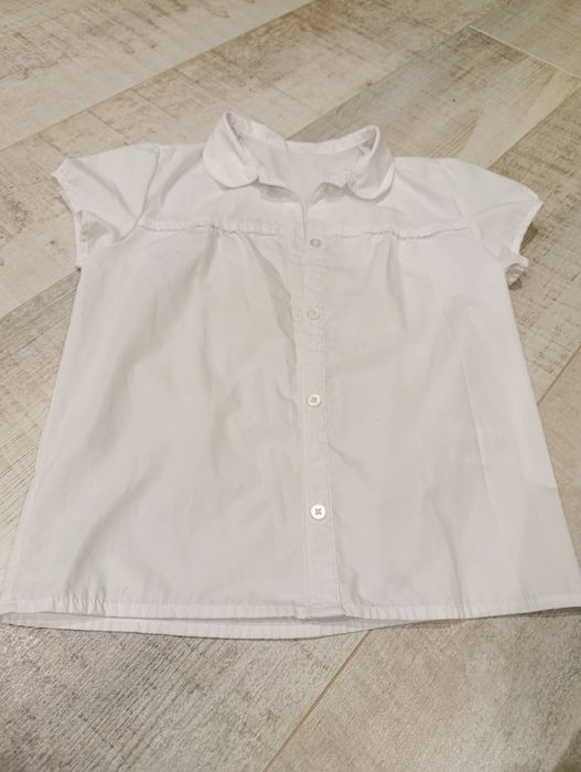 Блуза біла для дівчинки, 134р.