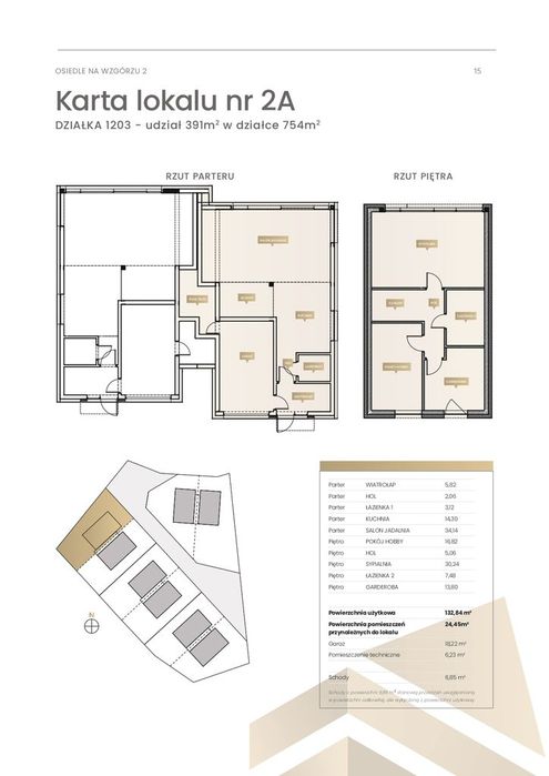 Apartament 2A - Osiedle „Na Wzgórzu 2”