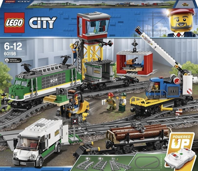 LEGO City 60198 Pociąg towarowy nowe
