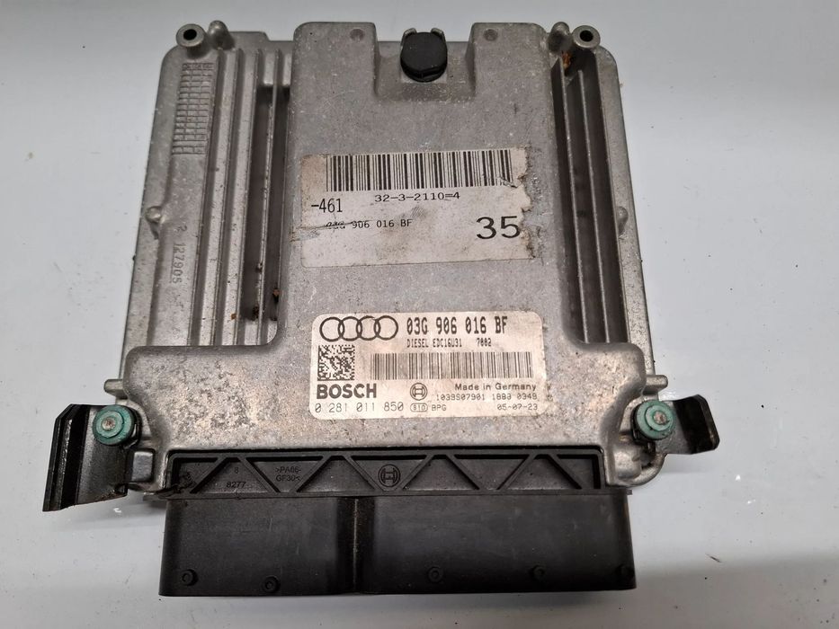 KOMPUTER STEROWNIK SILNIKA AUDI A6 C6 2.0TDI 03G906016BF SLASK WYSYLKA