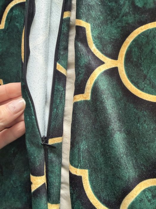 Ozdobne welurowe poszewki