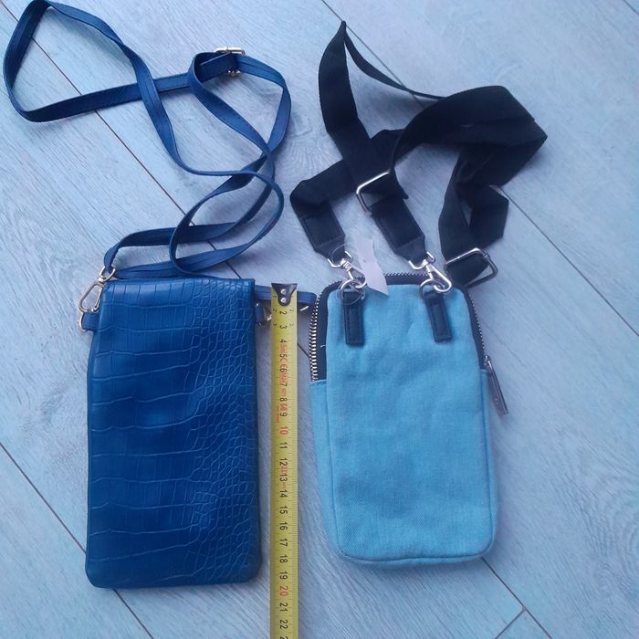 Dwie Torebki  na telefon ( np. C&A)