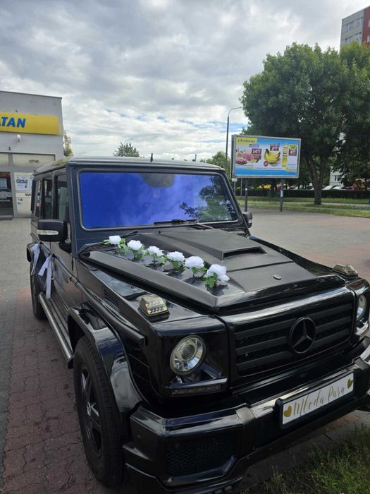 Mercedes G Klasa G wagon gelenda samochód na wynajem ślub wesele