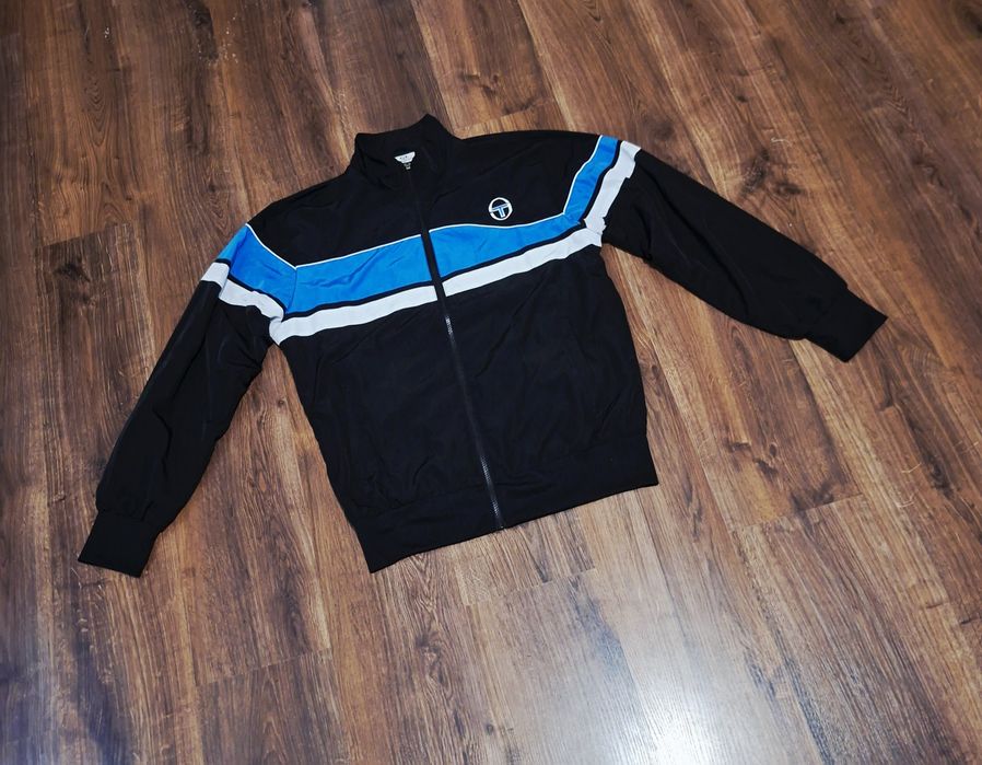 чоловіча унікальна вінтажна спортивна кофта олімпійка Sergio Tacchini