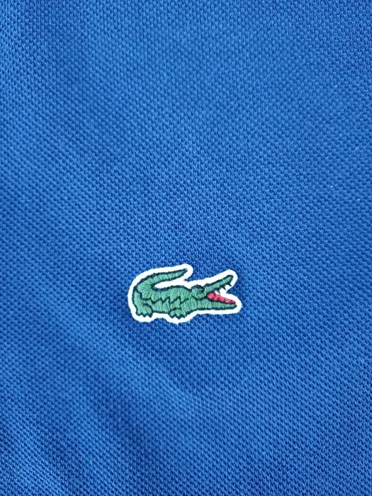 Lacoste M koszulka polo granatowa męska t shirt bawełna