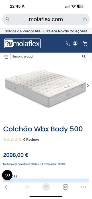 Cama sommier molaflex + colchão + cabeceira