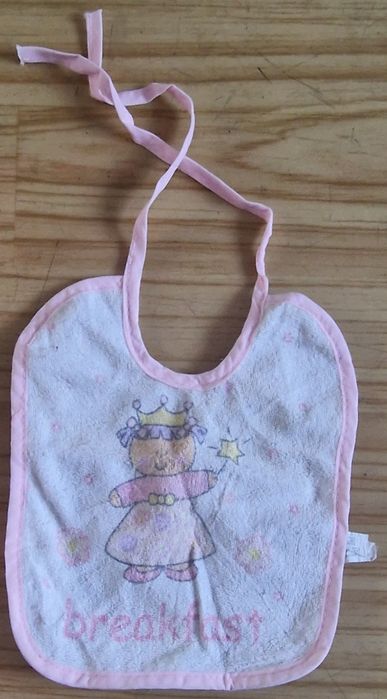 Śliniak dziewczęcy 2 szt