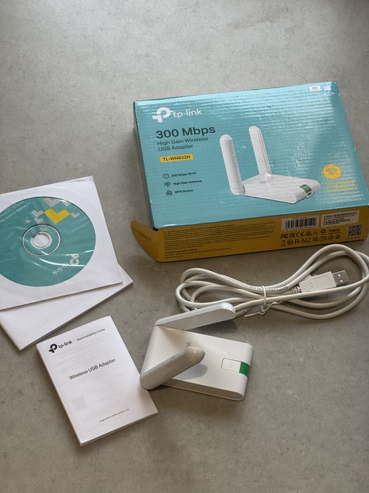 Karta sieciowa zewnętrzna Tp-link 300 Mbps tl wn822n