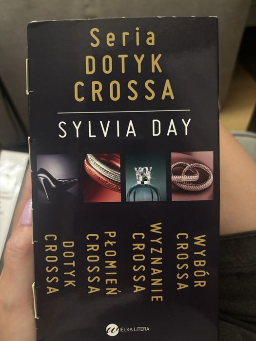 Pakiet książek Sylvii Day Wybór/Wyznanie/Płomień/Dotyk Crossa