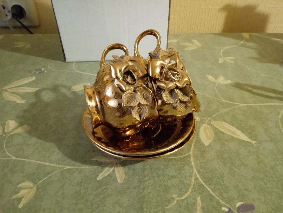 Кофейная чашка с блюдцем   3 фасона