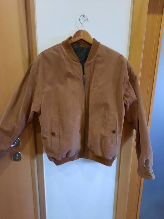 Casaco bombardier castanho