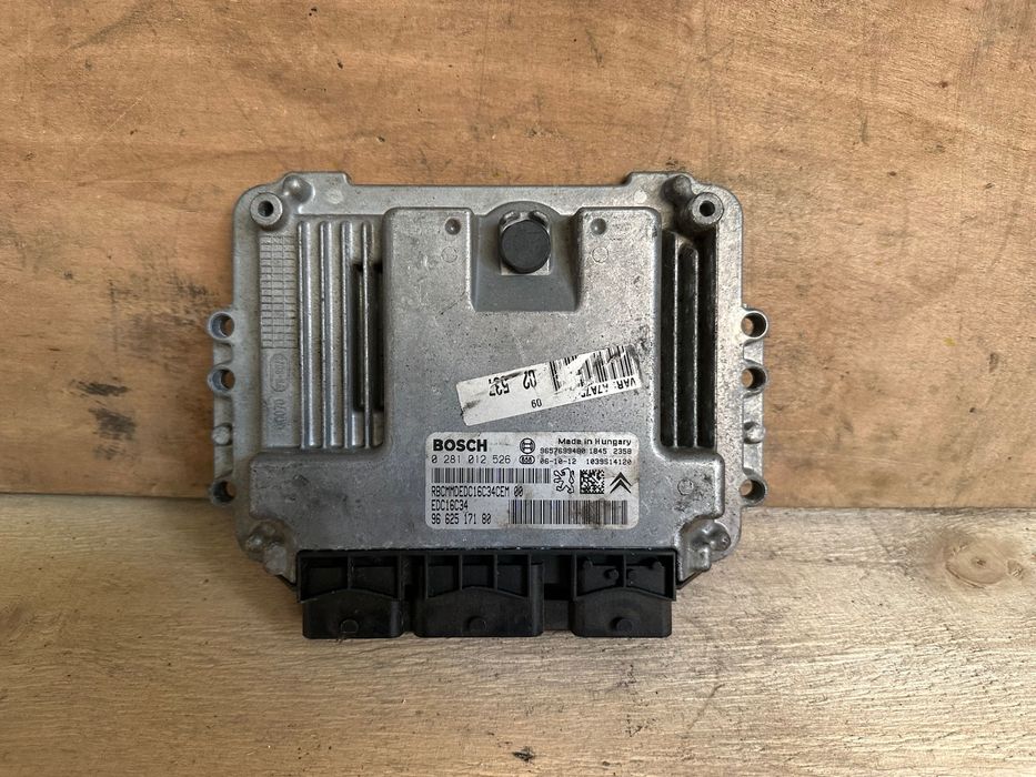 Centralina do Motor Peugeot 207 1.4 HDI 9662.517180 \ 02810.12526